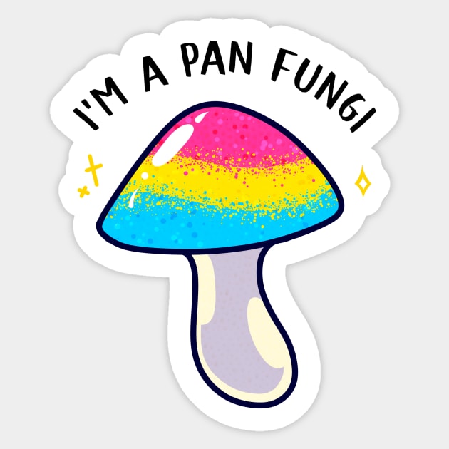 Pan Fungi Sticker by Catbreon